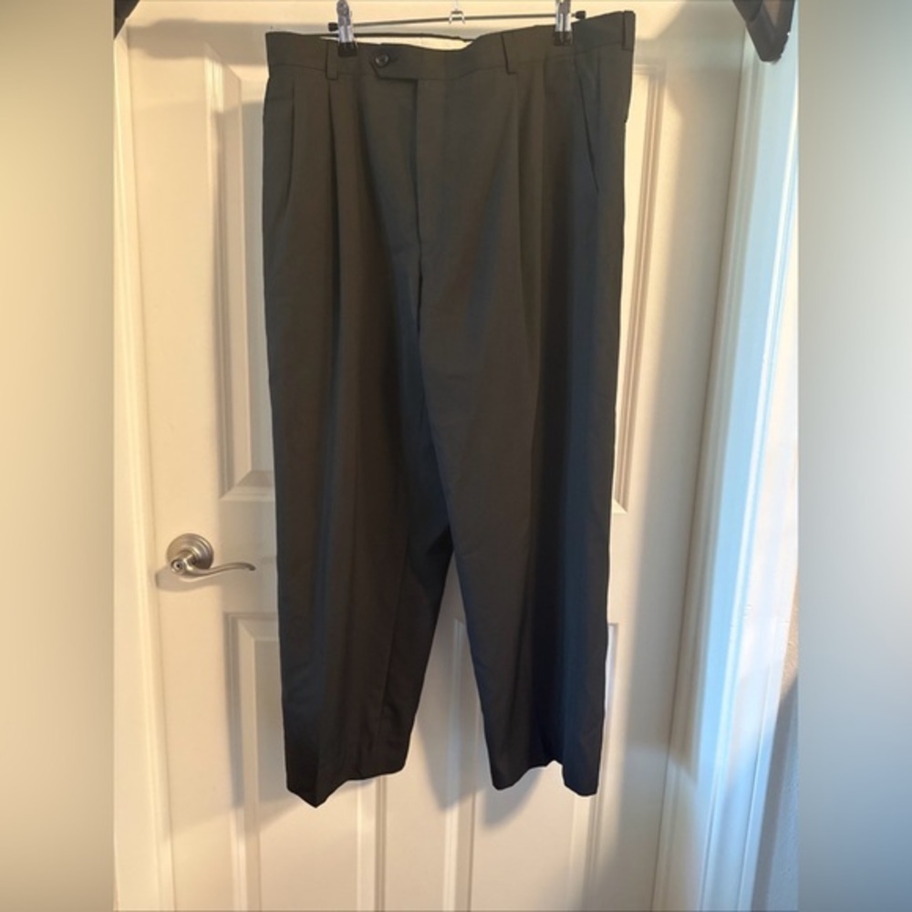 Men’s Burberry London, dark brown dress pants